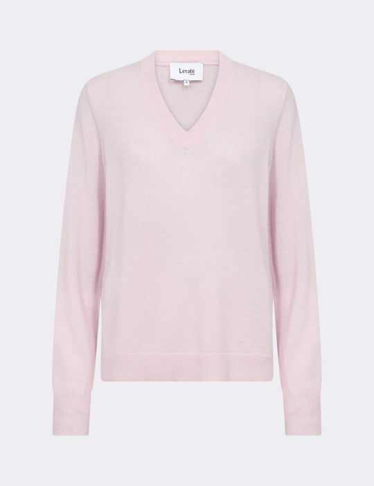 LR-ELOISE 11 Pullover Lyserød
