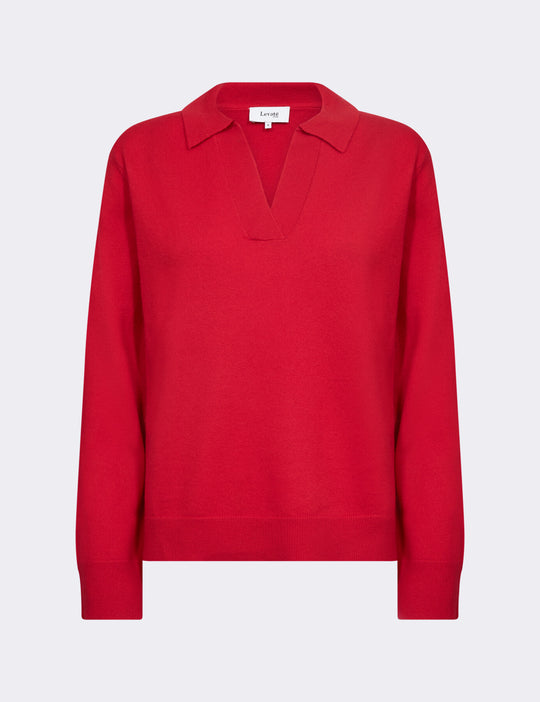 LR-ISMAILA 9 Pullover Rød