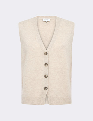 LR-ELOISE 10 Vest Lys sand