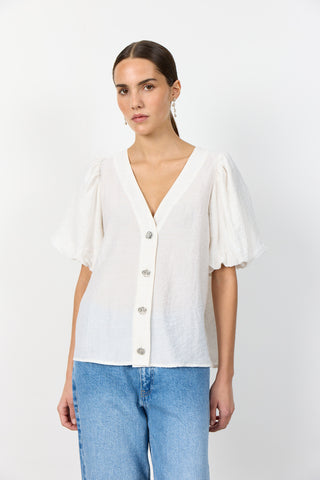LR-PALINA 2 Bluse Off white