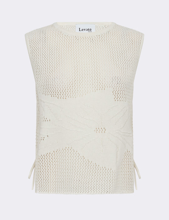 LR-LIAN 3 Bluse Off white