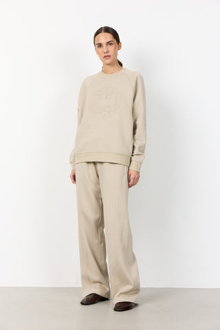 LR-NUKA 11 Sweatshirt Lys sand