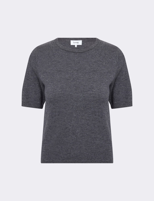 LR-ISMAILA 26 Pullover Mørk grå