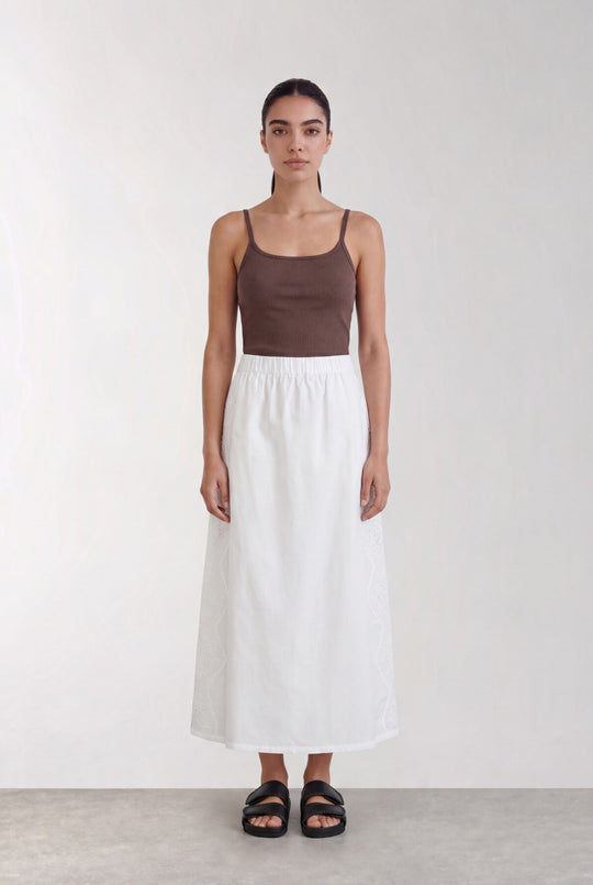 LR-ROSE 4 Nederdel Off white