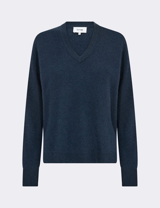 LR-ELOISE 11 Pullover Mørk blå