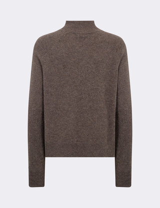 LR-ELOISE 6 Pullover Mørk brun