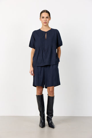 LR-NAJA 54 Bluse Mørk blå