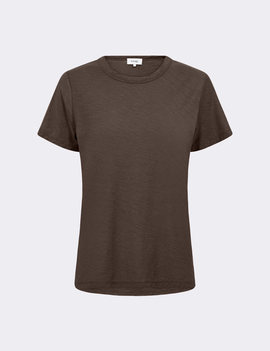 LR-ANY 1 T-shirt Mørk brun