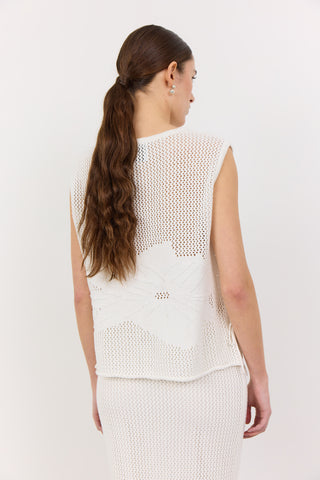 LR-LIAN 3 Bluse Off white