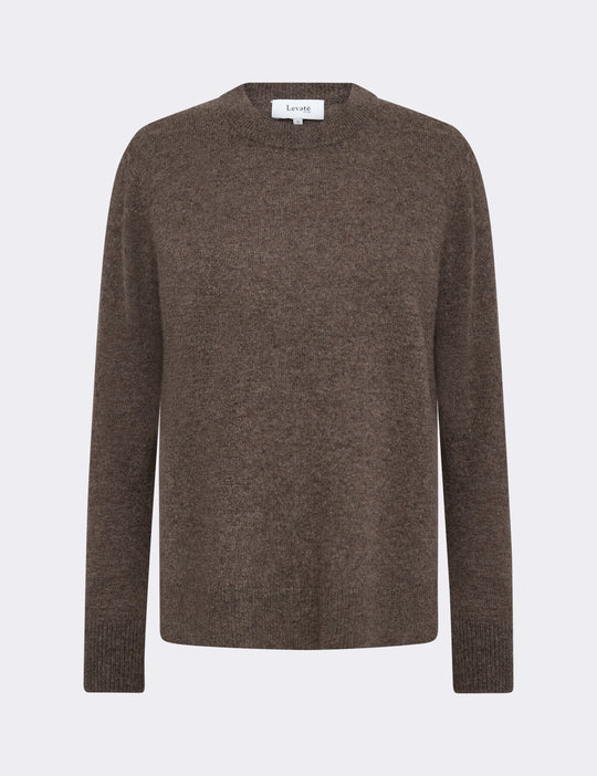 LR-ELOISE 2 Pullover Brun