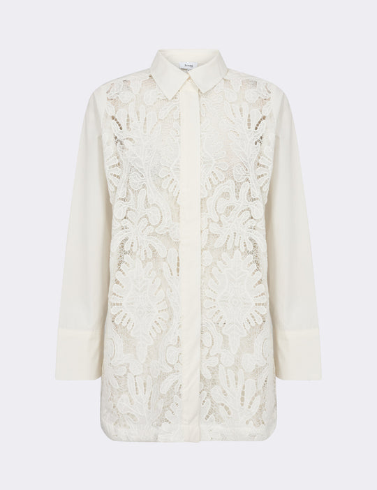 LR-KAMILLA 1 Skjorte Off white