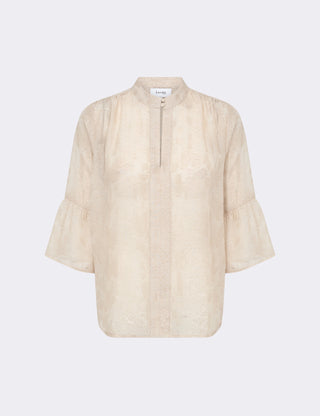LR-ORION 2 Bluse Lys brun