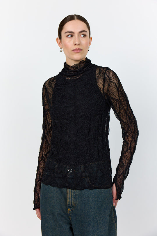 LR-NEVA 1 T-shirt Sort