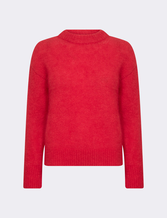 LR-NOREEN 1 Pullover Rød
