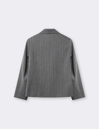 BL-AGNITA 1 Blazer Mørk grå