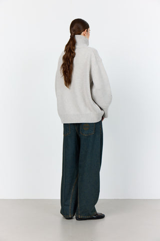 LR-PERLE 3 Pullover Grå
