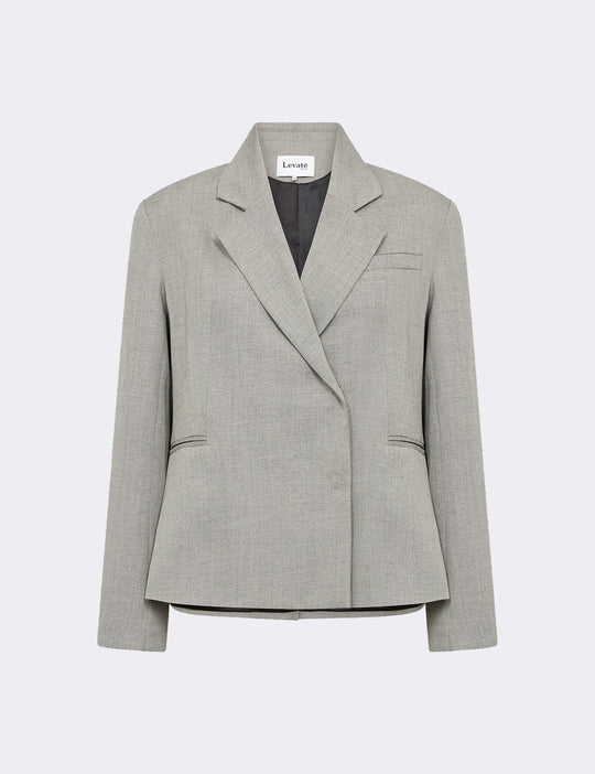 LR-NELLY 1 Blazer Lys grå