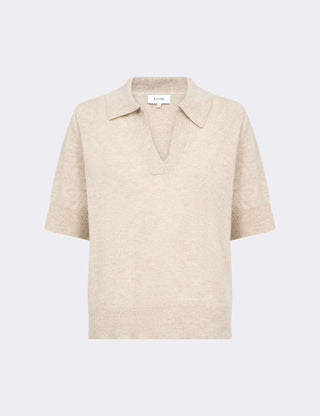 LR-ELOISE 18 Pullover Lys sand