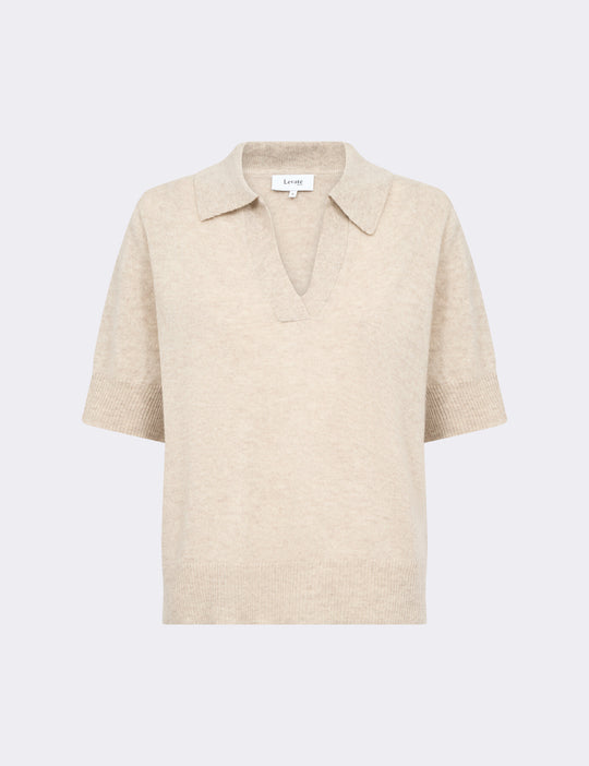 LR-ELOISE 18 Pullover Lys sand