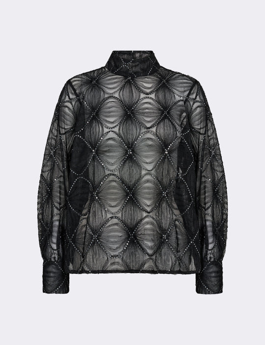 LR-OPAYA 1 Bluse Sort