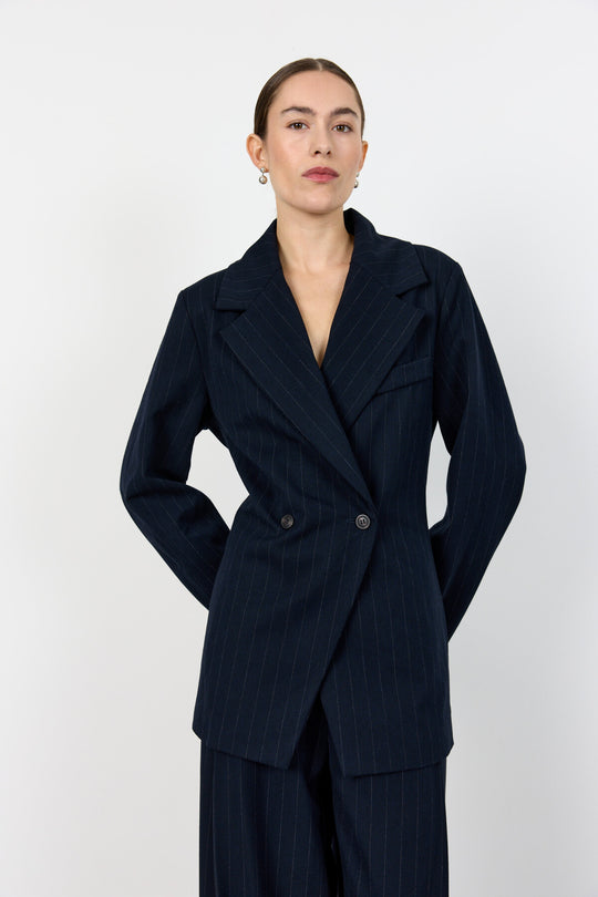 LR-OLIVIA 1 Blazer Mørk blå