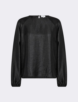 LR-NESSA 2 Bluse Sort