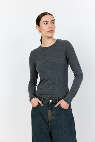 LR-JOSEPHINE 1 T-shirt Mørk grå