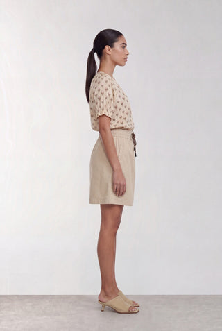 LR-RINNI 2 Bluse Lys sand