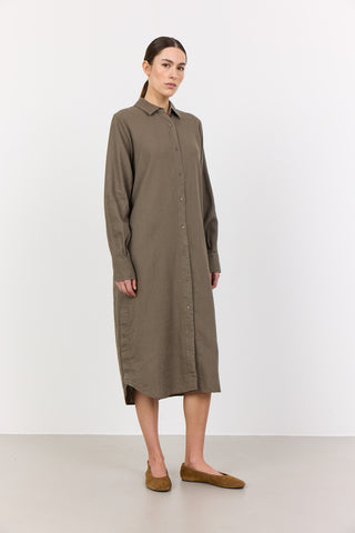 LR-NAJA 35 Skjorte Brun