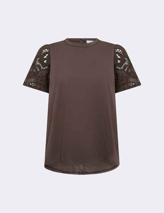 LR-KOWA 8 T-shirt Mørk brun