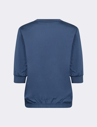 LR-ISLA SOLID 123 Bluse Blå