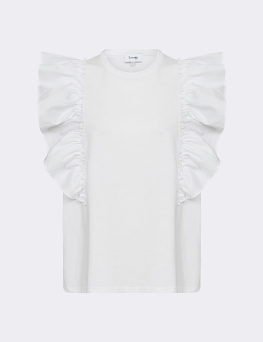 LR-KOWA 21 T-shirt Hvid