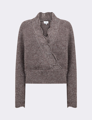 LR-TOGA 2 Pullover Mørk brun