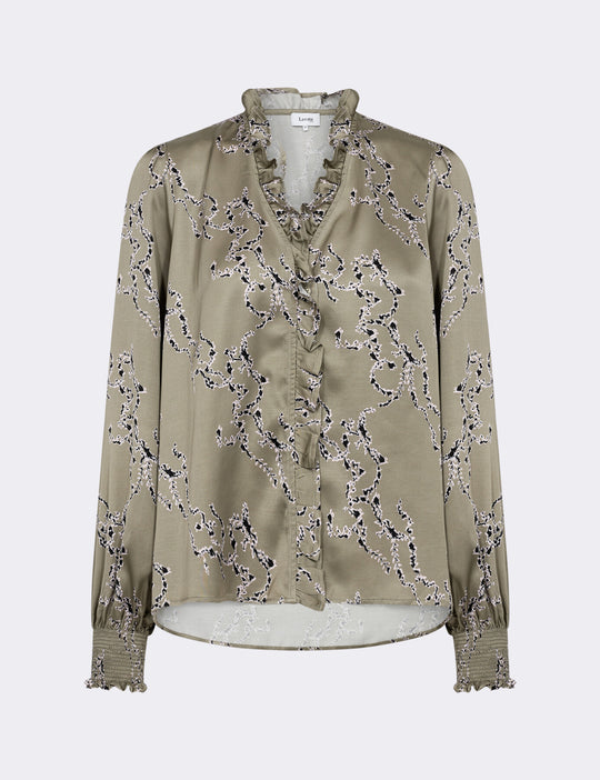 LR-KENNEDY 3 Skjorte Grøn