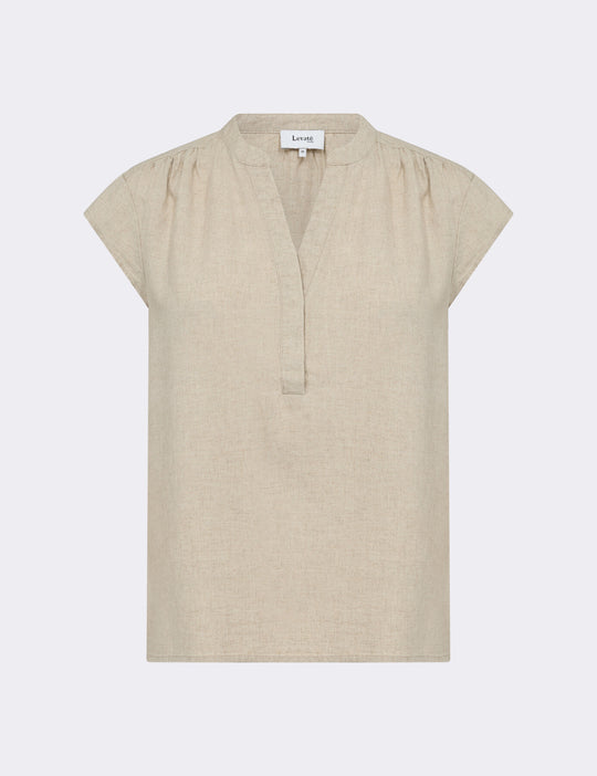 LR-NAJA 19 Bluse Sand