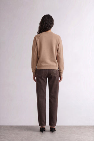 LR-NUKA 11 Sweatshirt Lys brun