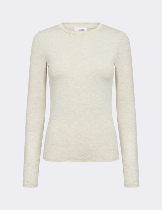 LR-JOSEPHINE 1 T-shirt Lys sand