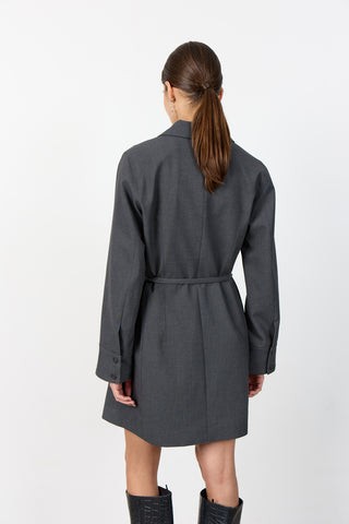 LR-PRESLEY 3 Kjole Mørk grå