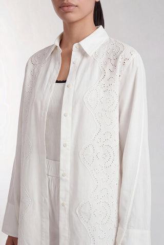 LR-ROSE 2 Skjorte Off white
