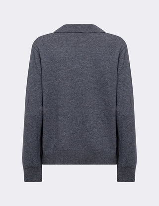 LR-ISMAILA 9 Pullover Mørk grå