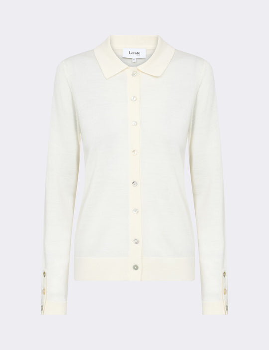 LR-ISMAILA 6 Pullover Off white