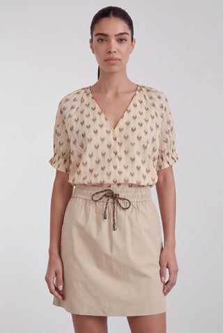 LR-RINNI 2 Bluse Lys sand