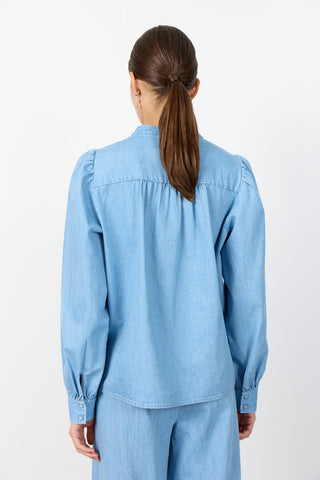 LR-PIETTA 2 Skjorte Blå