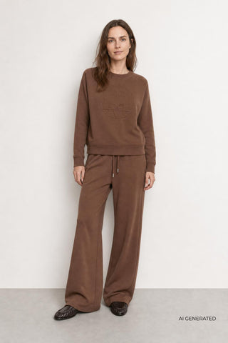 LR-NUKA 11 Sweatshirt Brun
