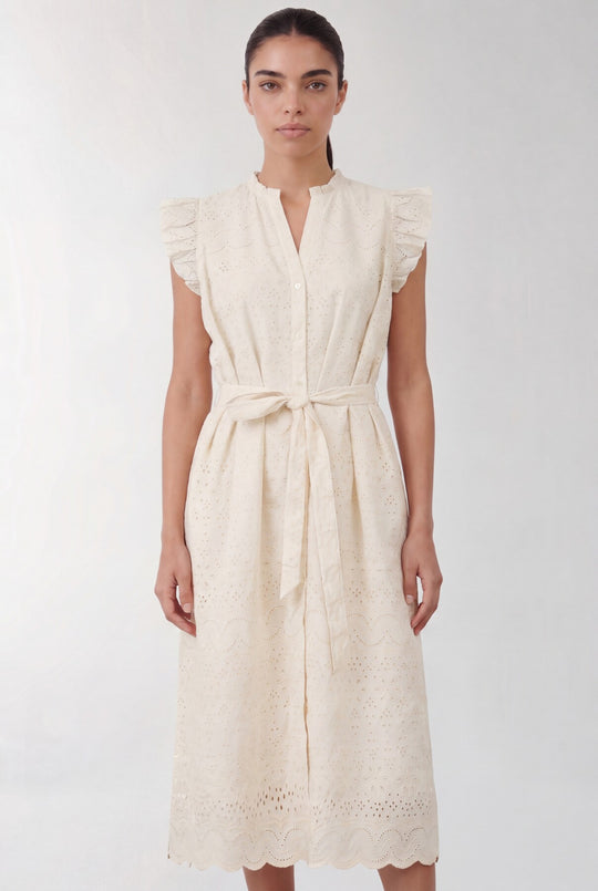LR-ROSALINA 3 Kjole Off white