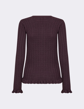 LR-ISMAILA 13 Pullover Bordeaux