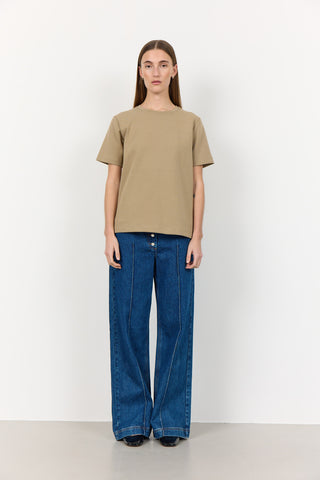 LR-KIS 1 T-shirt Mørk sand