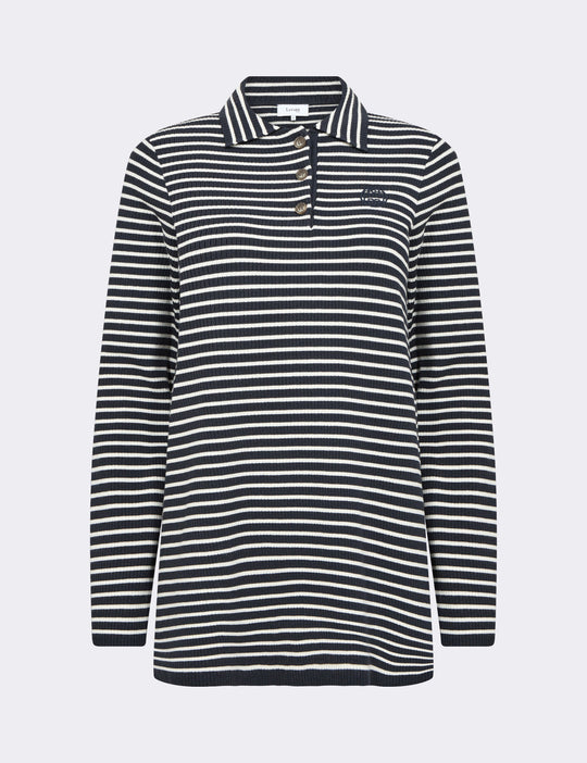 LR-KIRSTEN 2 Bluse Mørk blå