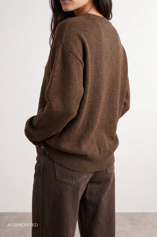 LR-ISMAILA 24 Pullover Brun