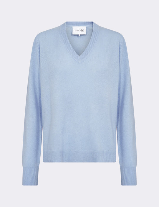 LR-ELOISE 11 Pullover Lyseblå